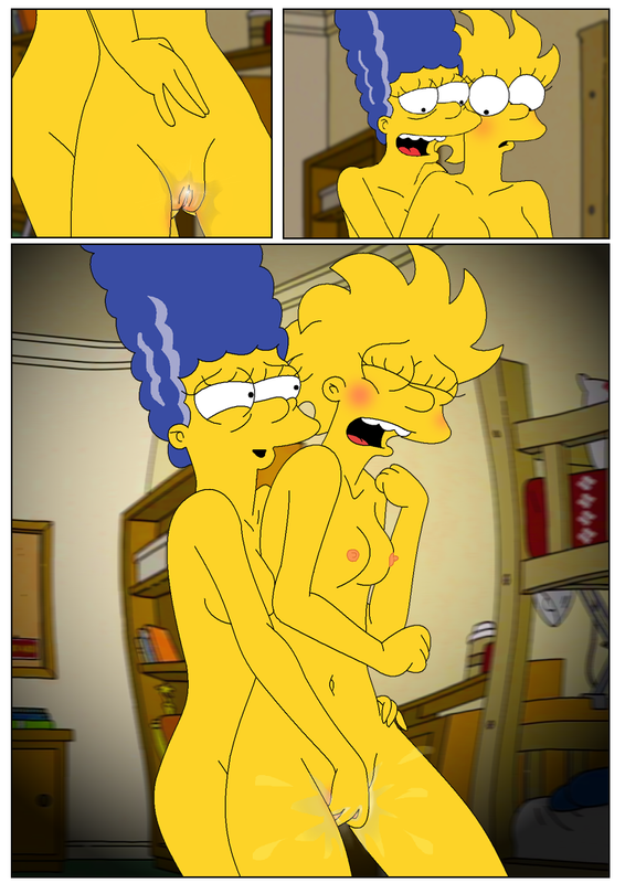 Marge and Lisa Simpsons go Lesbian + video